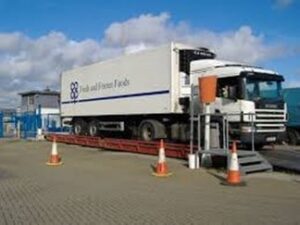 Herbst Insight weighbridge with truck