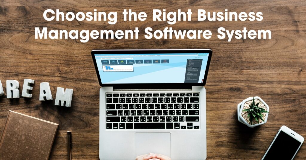 Choose the right business management software